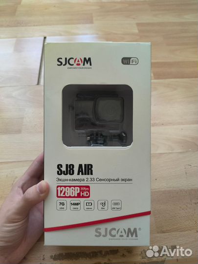 Экшн камера sjcam SJ8 Air черный