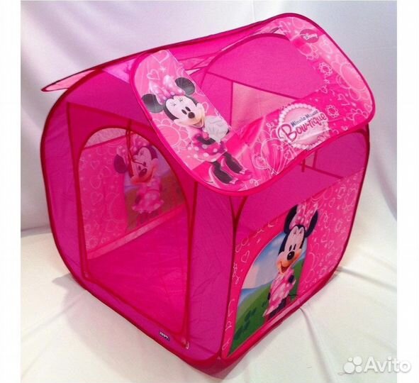 Палатка детская тачки, Минни, мимишки