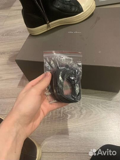 Rick owens laceless ramones