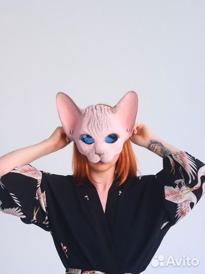 Маска сфинкс, маска кошки, праздник, квадробика
