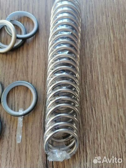 Кольца на карниз для штор