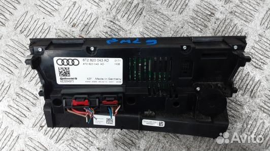 Блок управления печки и климат-контроля audi A4 B8