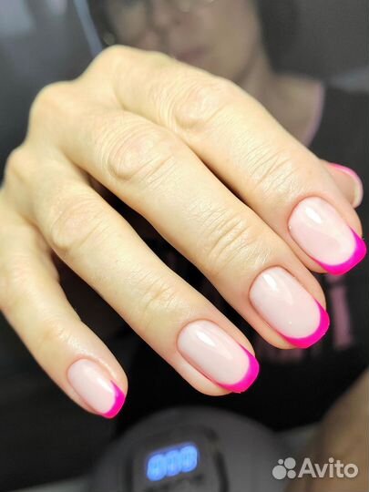 Маникюр, гель лак, наращивание