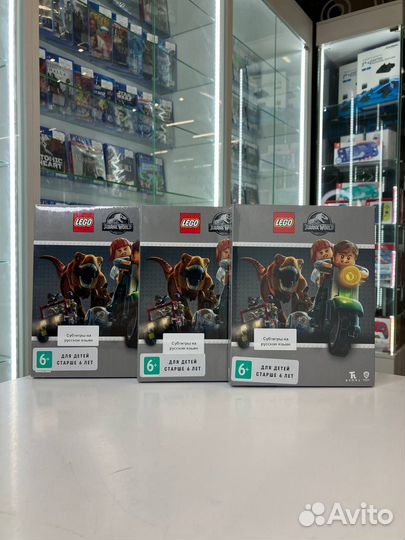 Игра Lego Jurassic world PS4 PS5