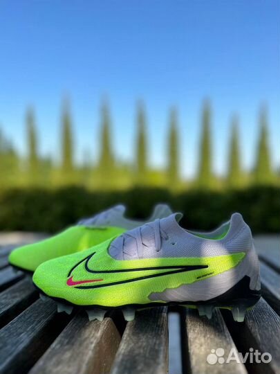 Бутсы Nike phantom gx elite lime