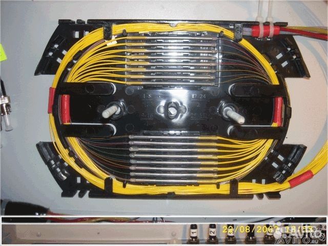 Разварка оптического кабеля