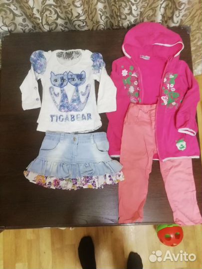 Одежда для девочки пакетом на 2-3 года