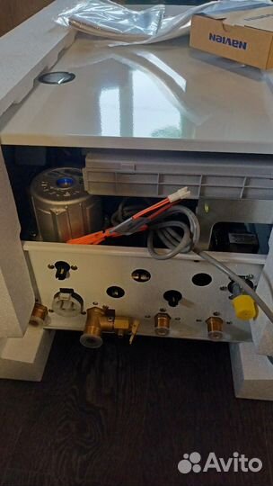 Новый газовый котел двухконтурный Навьен