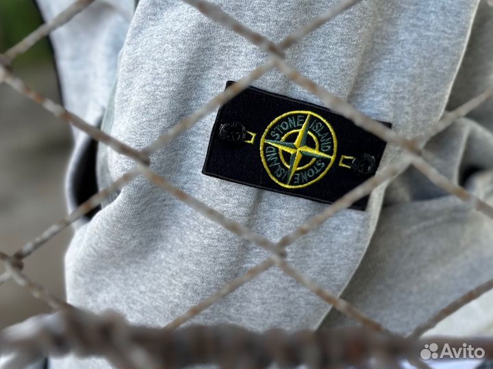 Зип Худи Stone Island Плотный Хлопок