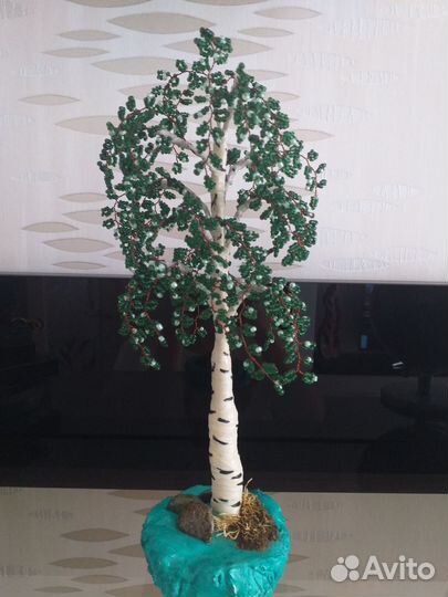 Сувенир Березка из бисера