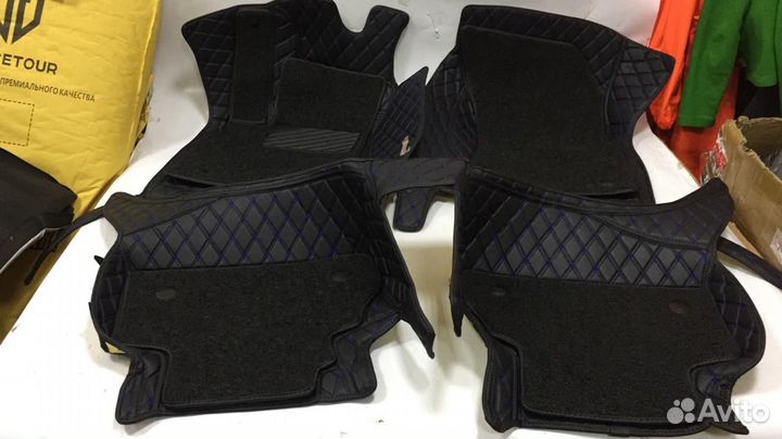 3D Коврики Audi из Экокожи