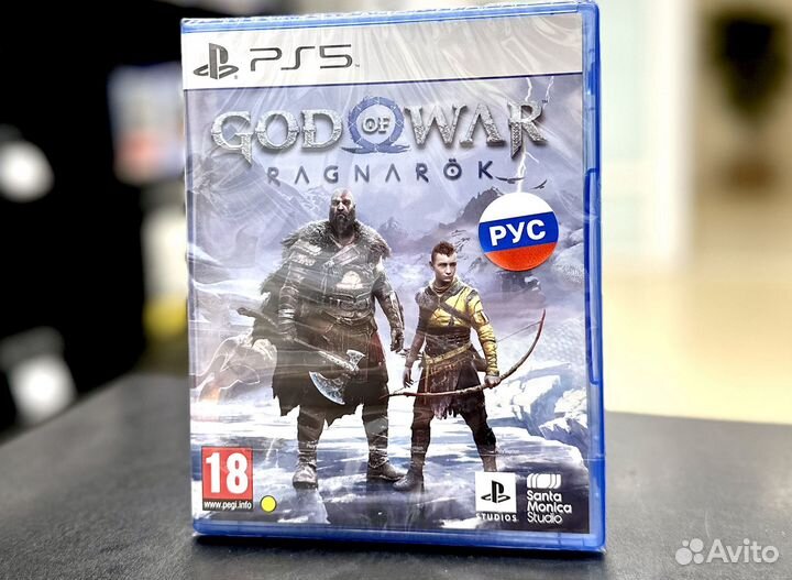 God of War Рагнарёк (PS5) новый, озвучка