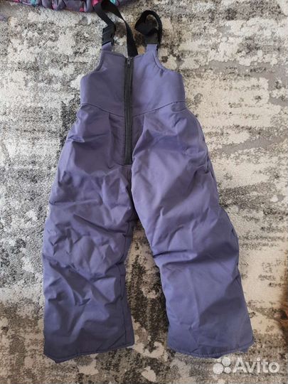 Зимний костюм для девочки 92