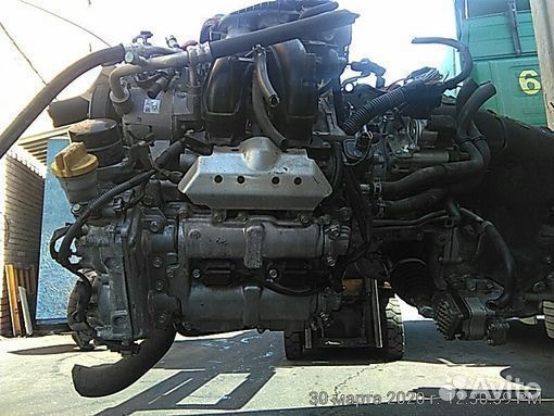 Двигатель в сборе двс subaru impreza GP2 FB16A 201