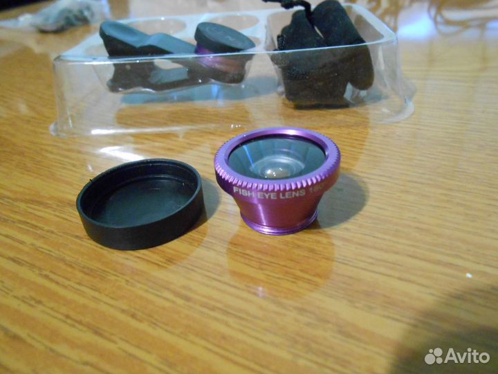 Линзы смартфона набор 2шт 180 и макро 0.67х Wide