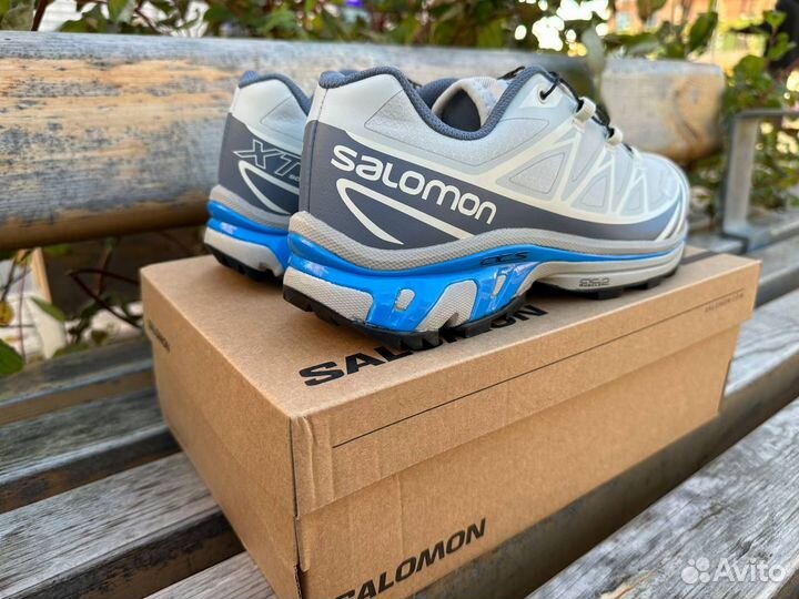 Salomon xt 6 gore tex white термо