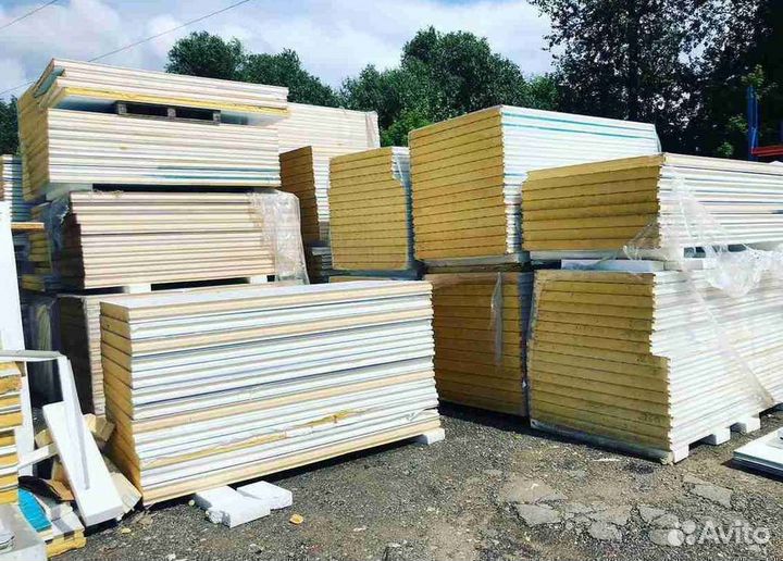 Сэндвич-панели кровельные