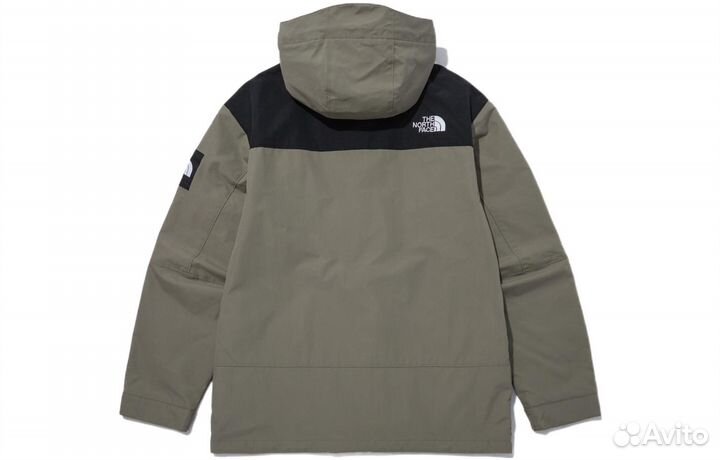 THE north face Windbreaker Jackets Men Khaki (M)(34)