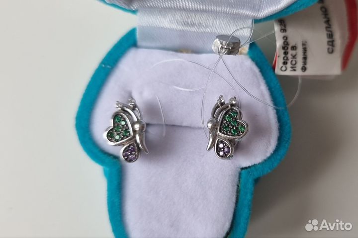 Новые детские сережки