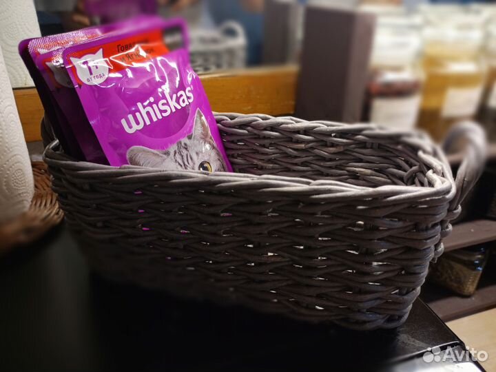 Племенная корзина из бумажной лозы