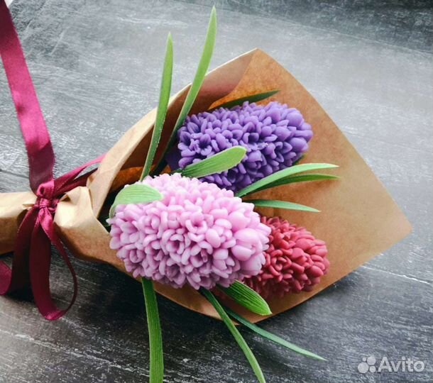 Букет из гиацинтов