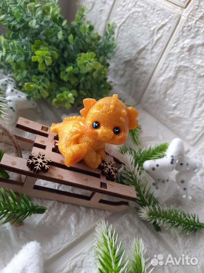 Мыло ручной работы дракоша