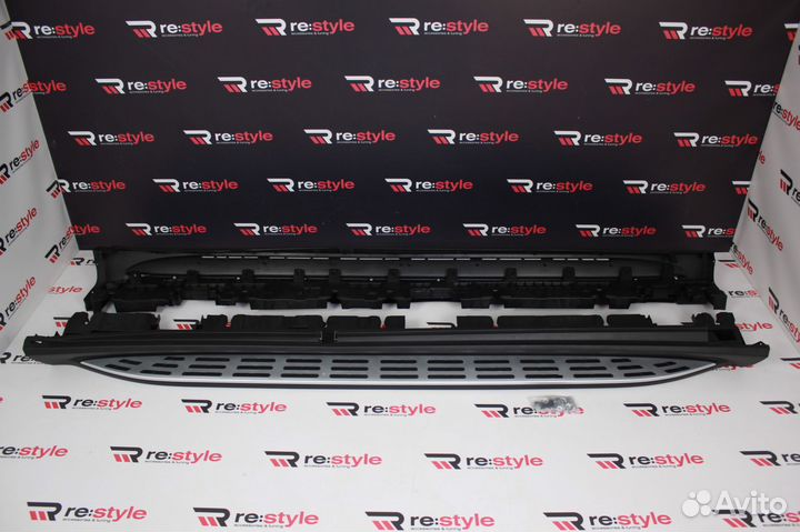 Подножки Mercedes-Benz GLS-Class (X167) с19г