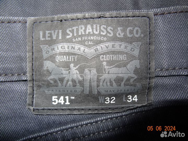 Мужские джинсы Levis 541 (32х34)