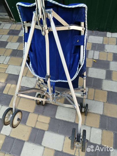 Детская коляска времен СССР