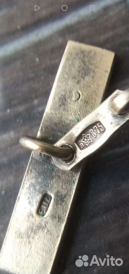 Запонки старинные, винтажные,ссср, 875пр