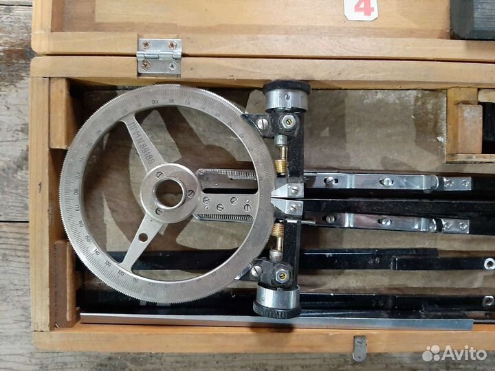 Старинный протрактор.Для капитана.Морской