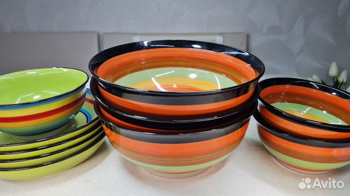 Салатники Индия 1500 мл Керамика