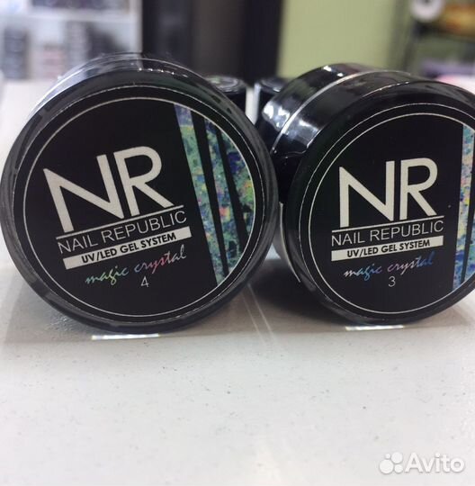 Nail Republic гель-краска Magic Crystal,7г