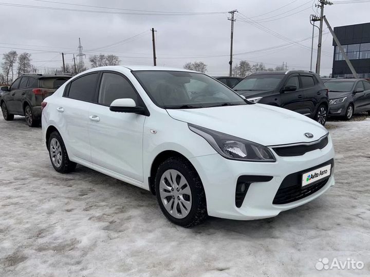 Kia Rio 1.4 МТ, 2017, 133 204 км