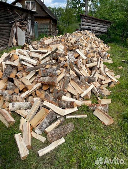 Дрова березовые колотые