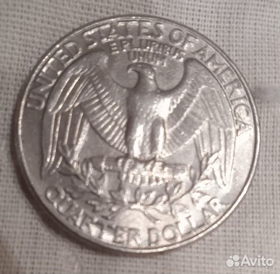 Квотеры, центы 25 и 1 юбилейные