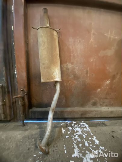 Глушитель на chevrolet lanos