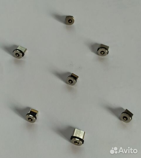 Магнитные наконечники iPhone, micro usb (новые)