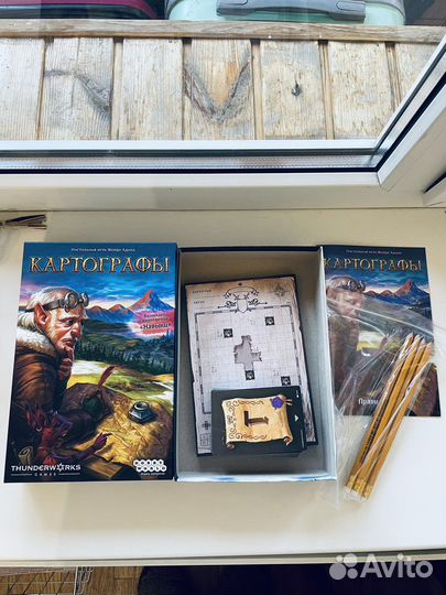 Настольная игра Картографы новая