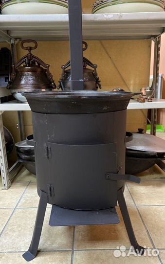 Печь под Казан с дымоходом