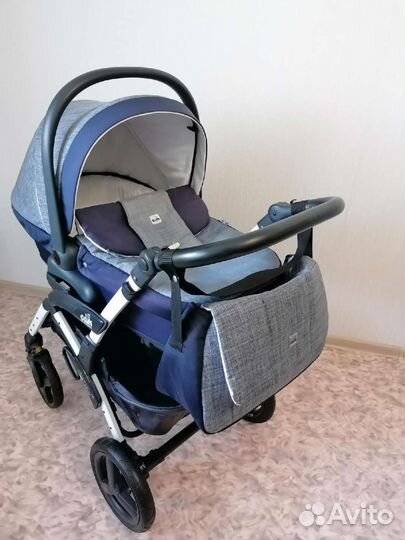 Коляска 3в1 Cam Dinamico Up (Италия/джинса)