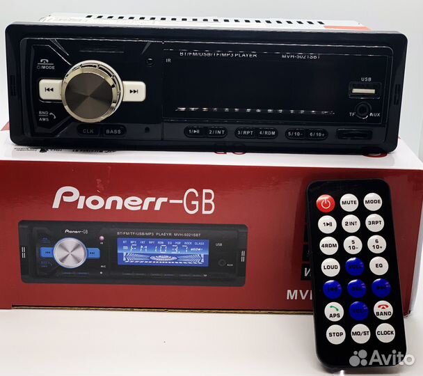 Автомагнитола Pioneer с bluetooth