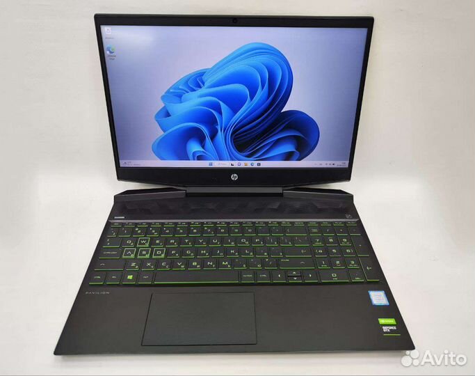 Игровой ноутбук HP. В очень хорошем состоянии