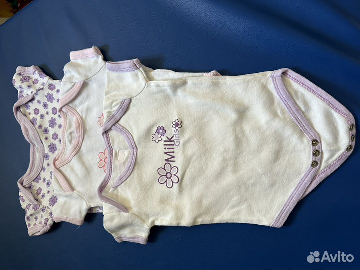 Детские вещи на девочку пакетом 56-62-68