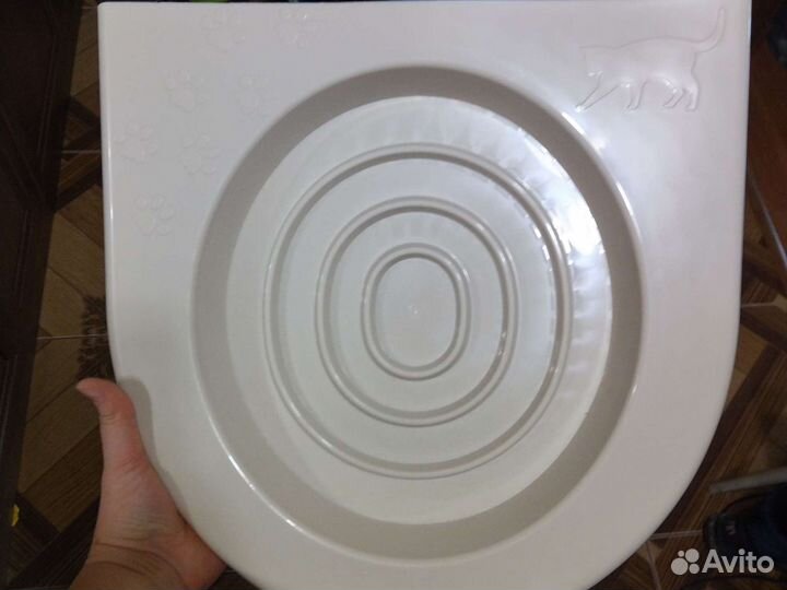 Лоток для приучения кошек к унитазу