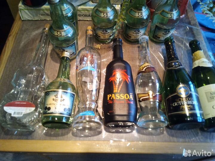 Бутылки пустые из СССР