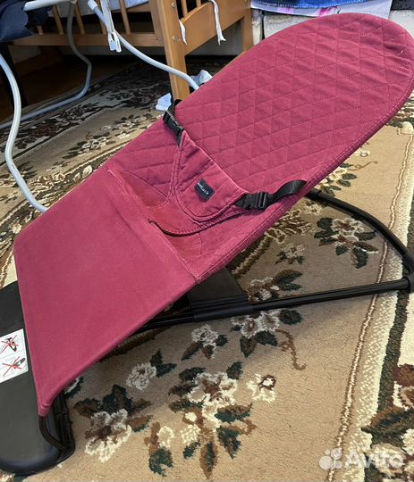 Детский шезлонг качалка