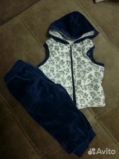 Детский теплый костюм