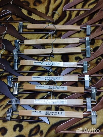 Вешалки плечики деревянные 22 штуки