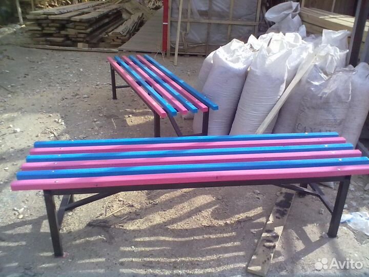 Скамейки, лавочки